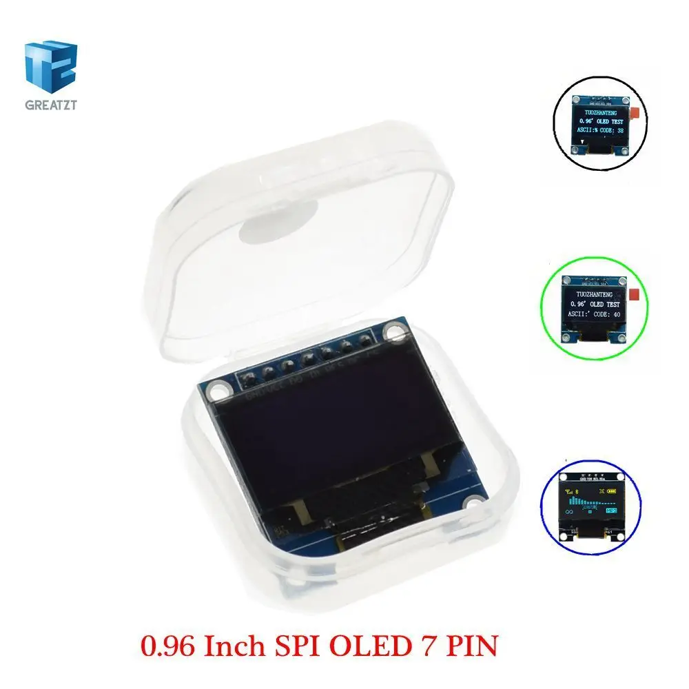 0.96 Inch SPI OLED Display Module White blue color 128X64 OLED 7Pin Yellow blue color Driver Chip SSD1306 for arduino good
0.96 Inch SPI OLED Display Module White blue color 128X64 OLED 7Pin Yellow blue color Driver Chip SSD1306 for arduino good
