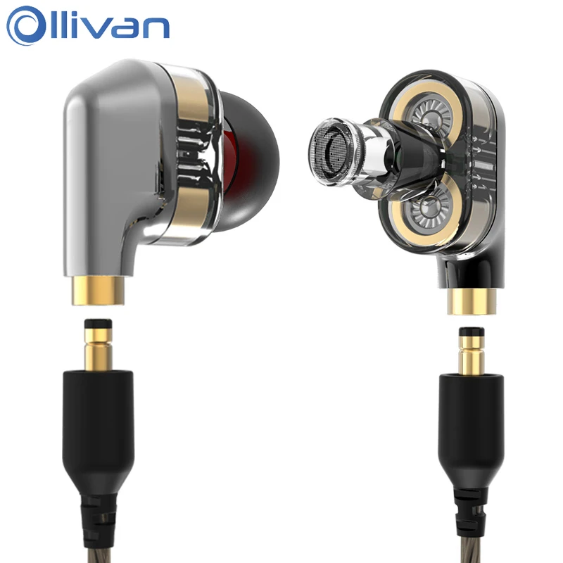 Ollivan Dual Dynamic Driver Double Unit Earphone With MMCX Cable 4D Stereo Auriculares Subwoofer HIFI Headsets In Ear DJ Earbuds
Ollivan Dual Dynamic Driver Double Unit Earphone With MMCX Cable 4D Stereo Auriculares Subwoofer HIFI Headsets In Ear DJ Earbuds