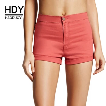 HDY Haoduoyi Brand 2020 Summer Beach Sexy Hot Shorts Women Button High Waist Shorts Casual Solid Color Pocket Female Shorts
HDY Haoduoyi Brand 2020 Summer Beach Sexy Hot Shorts Women Button High Waist Shorts Casual Solid Color Pocket Female Shorts