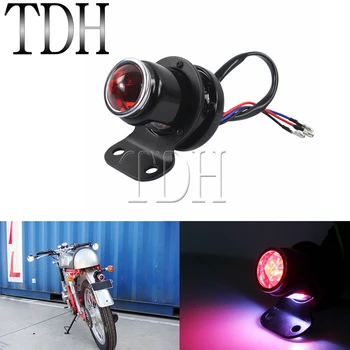 Motorcycle 12V Lucas Style LED Taillight Brake Stop Light Licence Plate Lamp Red Lens For Harley Bobber Chopper Custom
Motorcycle 12V Lucas Style LED Taillight Brake Stop Light Licence Plate Lamp Red Lens For Harley Bobber Chopper Custom