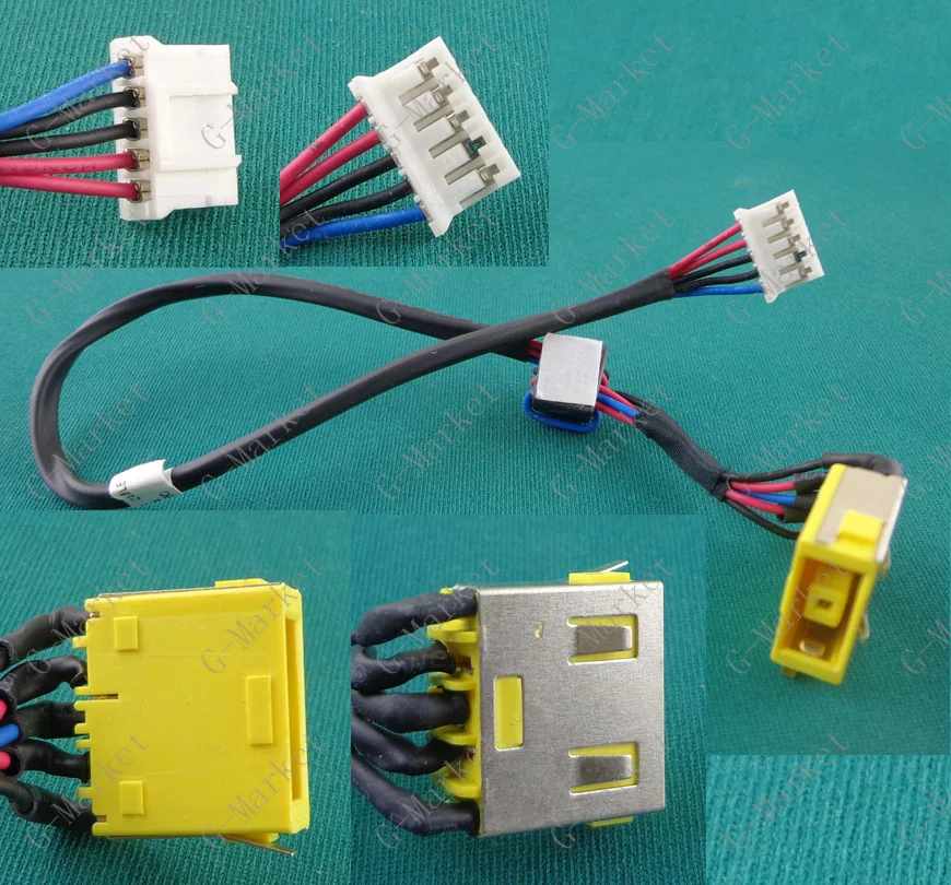 1pcs Laptop DC power jack connector flex cable harness For LENOVO IDEAPAD G400 G490 G500 G505 g505S DC30100OY00T074 DC30100NH00
1pcs Laptop DC power jack connector flex cable harness For LENOVO IDEAPAD G400 G490 G500 G505 g505S DC30100OY00T074 DC30100NH00