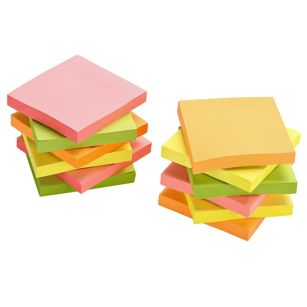 1200 Sheets 4 Colors Self-Adhesive Memo Pads Paper Sticky Notes Bookmark Point It Marker Memo Sticker Office School Supplies
1200 Sheets 4 Colors Self-Adhesive Memo Pads Paper Sticky Notes Bookmark Point It Marker Memo Sticker Office School Supplies
