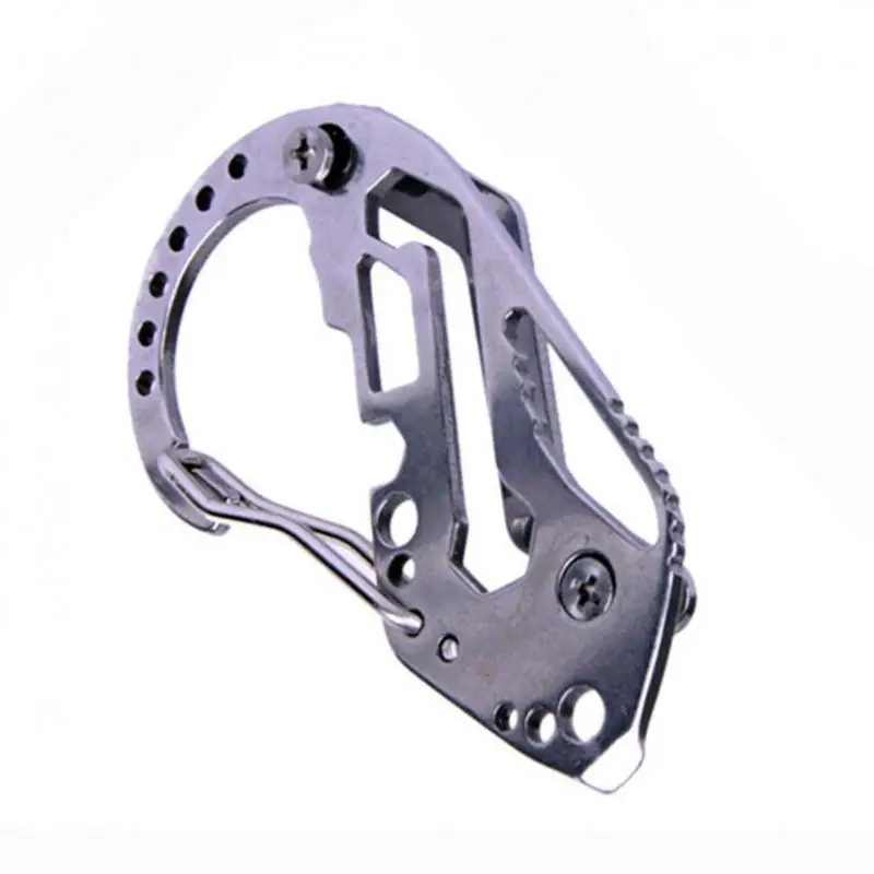 Stainless Steel Climbing Buckle Key Clip Hook Multifunctional Military Carabiner Survival Edc Equipment Wrench Screwdriver 001
Stainless Steel Climbing Buckle Key Clip Hook Multifunctional Military Carabiner Survival Edc Equipment Wrench Screwdriver 001