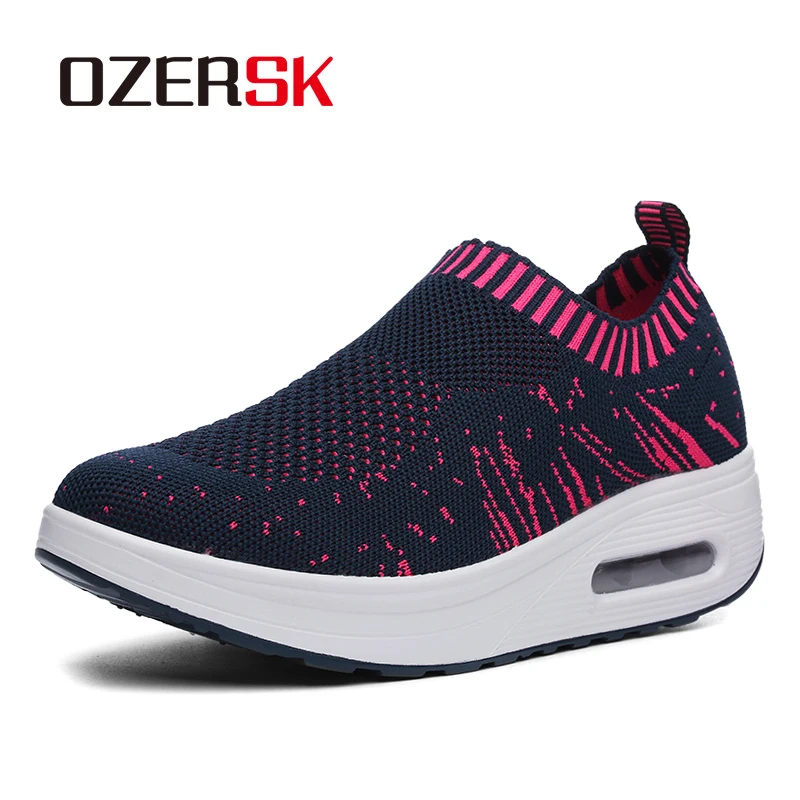 OZERSK Size 35-40 Woman Casual Knitting Sock Sneakers Stretch Flat Platform Fashion Ladies Slip On Shoes Woman Vulcanized Shoes
OZERSK Size 35-40 Woman Casual Knitting Sock Sneakers Stretch Flat Platform Fashion Ladies Slip On Shoes Woman Vulcanized Shoes