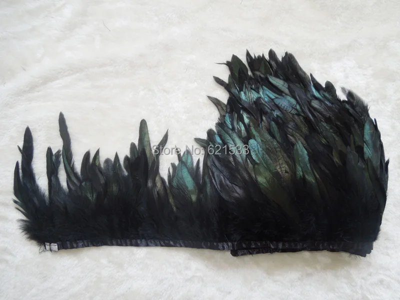 10Yards/Lot!5-6inches Height Black Colour Rooster Chicken Feather Fringe Trim Ribbon Wedding Bride Dress Decoration
10Yards/Lot!5-6inches Height Black Colour Rooster Chicken Feather Fringe Trim Ribbon Wedding Bride Dress Decoration