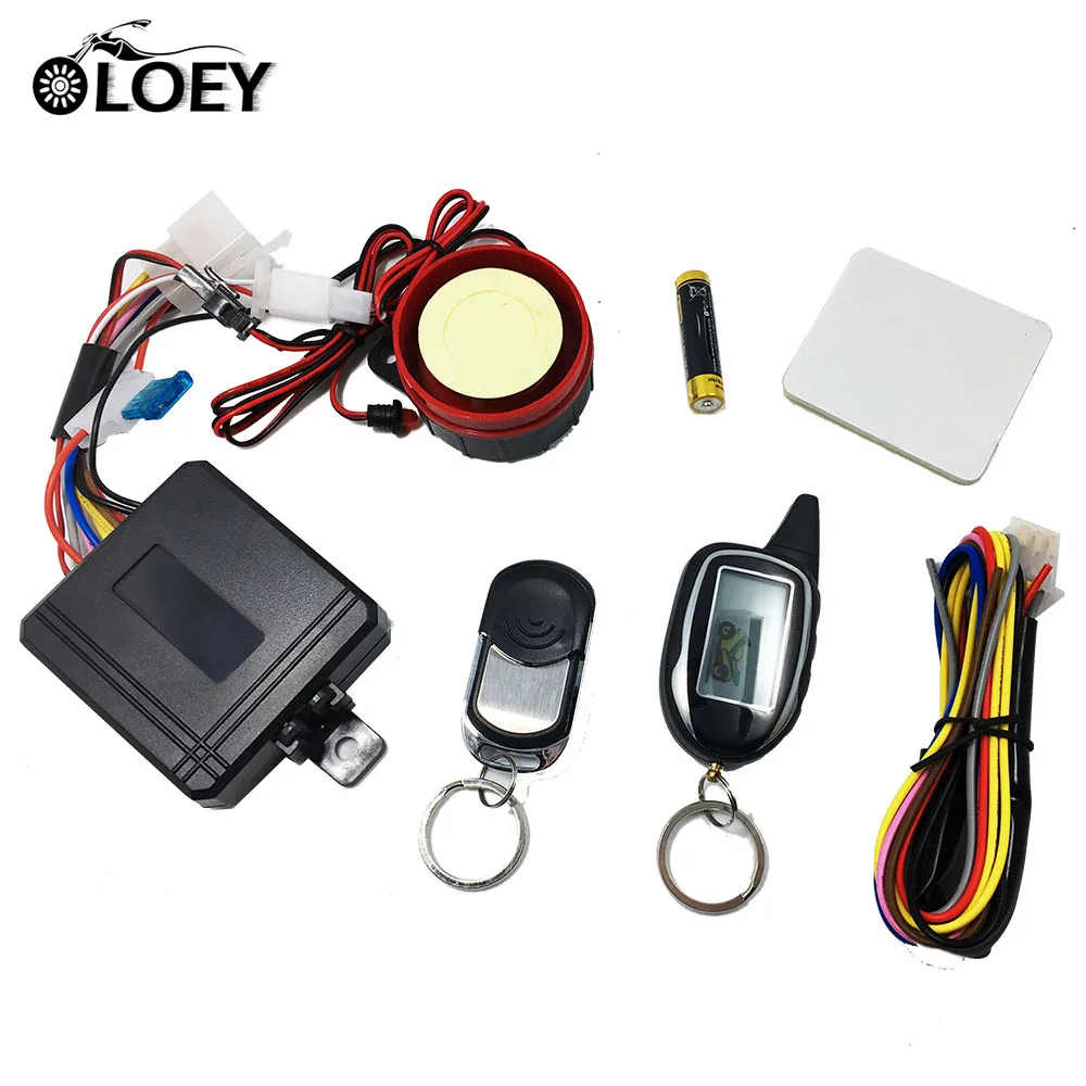 Motorcycle 2 Way Alarm Universal Motorcycle Scooter Anti-theft Alarm Security System Moto LCD Display Engine Start Waterproof
Motorcycle 2 Way Alarm Universal Motorcycle Scooter Anti-theft Alarm Security System Moto LCD Display Engine Start Waterproof