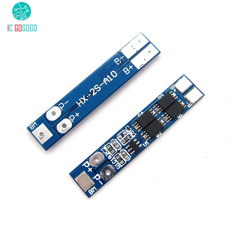 2S 7.4V 8.4V 8A 16A 18650 Lithium Battery Protection Board Current Li-ion 2 Cells Packs Lipo BMS Circuit PCB Charger Overcharge
2S 7.4V 8.4V 8A 16A 18650 Lithium Battery Protection Board Current Li-ion 2 Cells Packs Lipo BMS Circuit PCB Charger Overcharge