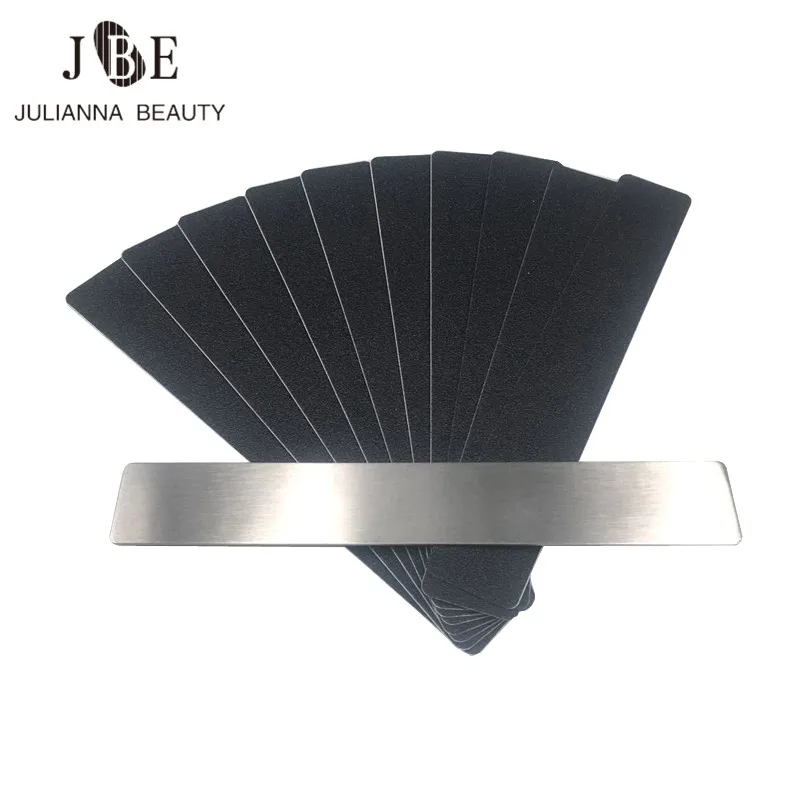 20pcs Removalble PadDurable Sand Paper Replacement For Stainless Steel Double Sided Rectangle Nail File Nail Art Beauty Tool
20pcs Removalble PadDurable Sand Paper Replacement For Stainless Steel Double Sided Rectangle Nail File Nail Art Beauty Tool