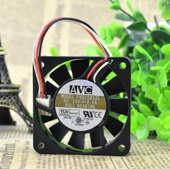 AVC 6 см 12 В 0.1A F6015B12L 60*60*15 CPU три провода шасси скорость двойной шар бесшумный вентилятор для материнской платы
AVC 6 см 12 В 0.1A F6015B12L 60*60*15 CPU три провода шасси скорость двойной шар бесшумный вентилятор для материнской платы