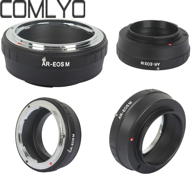 Top Quality! COMLYO for AR-EOS M for konica lens to Canon EOS M EF-M Mirrorless Camera Body lens Adapter Ring Camera Accessories
Top Quality! COMLYO for AR-EOS M for konica lens to Canon EOS M EF-M Mirrorless Camera Body lens Adapter Ring Camera Accessories