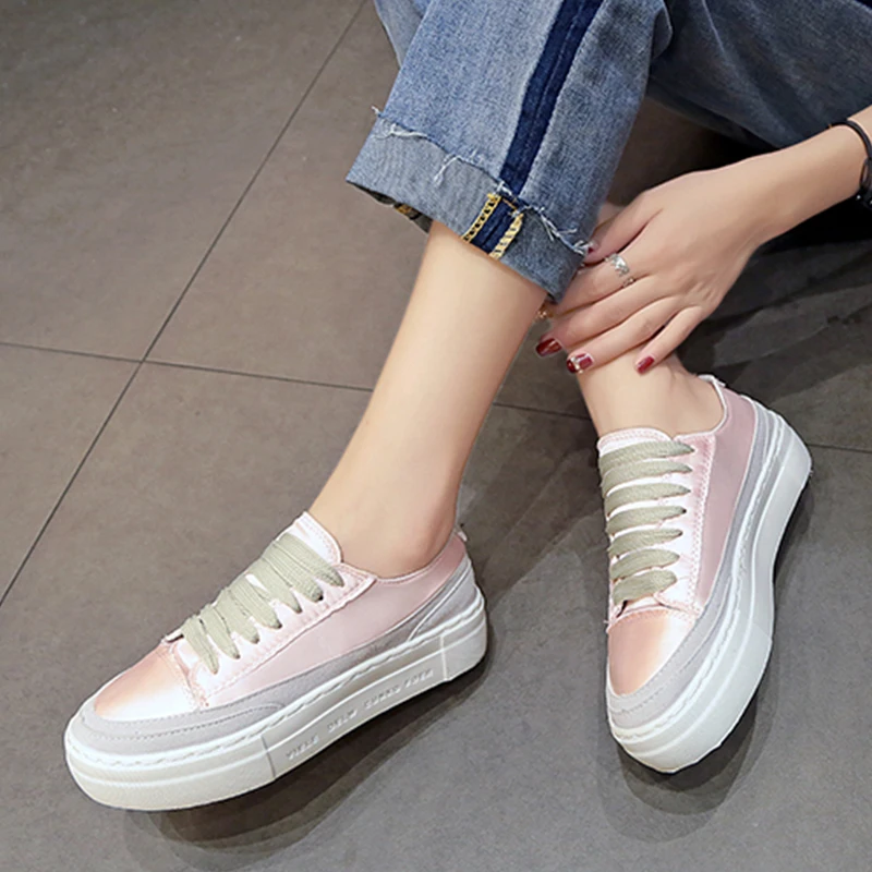 Arrival Sneakers 2019 Spring Fashion Silk Satin Women Casual Shoes Breathable Women Sneakers Platform Loafers Women Shoes MS-56
Arrival Sneakers 2019 Spring Fashion Silk Satin Women Casual Shoes Breathable Women Sneakers Platform Loafers Women Shoes MS-56