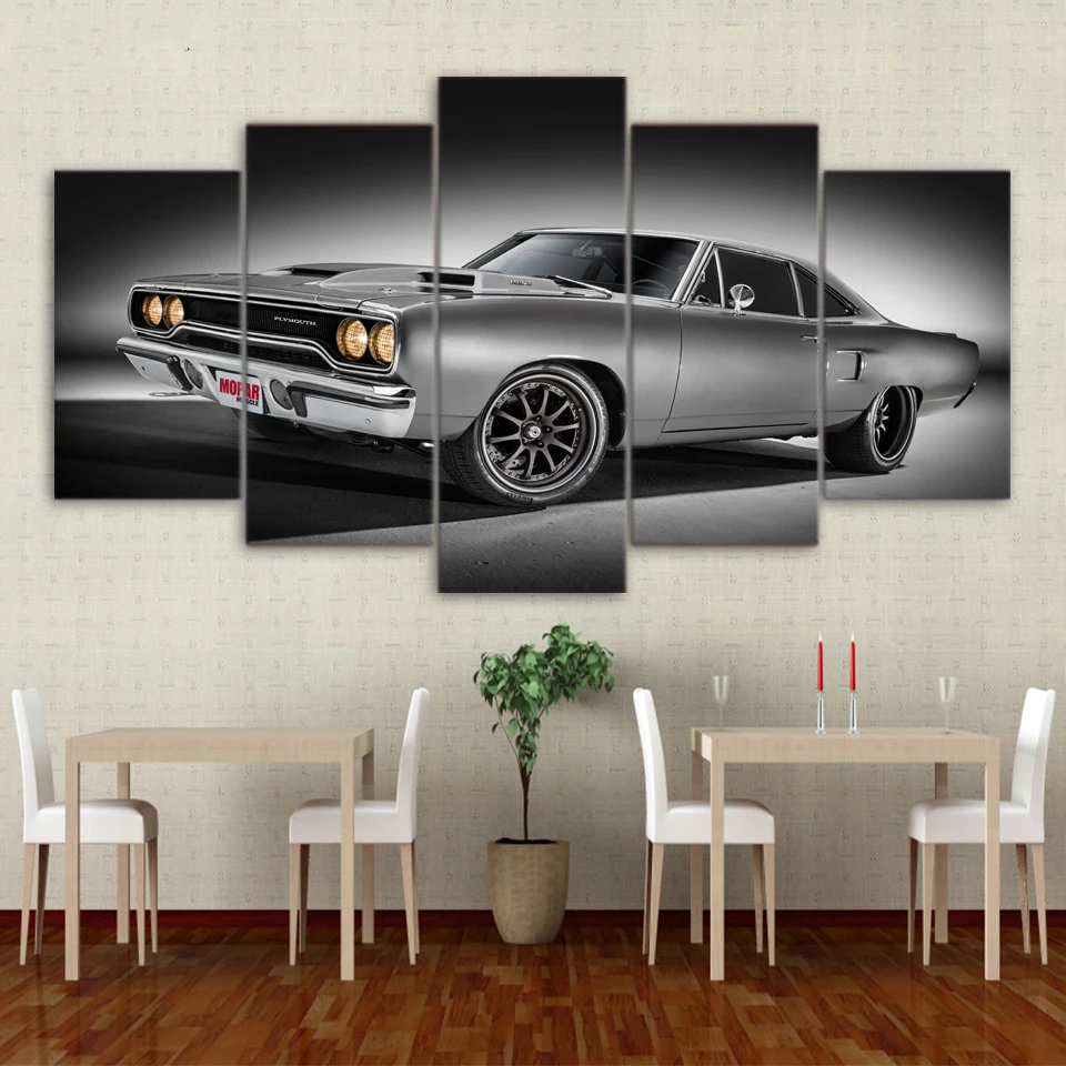Wall Art Canvas Printed Pictures 5 Pieces Home Decor 1970 Plymouth Road Runner Modern Wall Decor Canvas Painting Poster Cuadros
Wall Art Canvas Printed Pictures 5 Pieces Home Decor 1970 Plymouth Road Runner Modern Wall Decor Canvas Painting Poster Cuadros