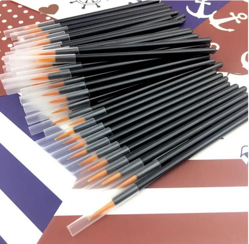 Hot Makeup Brush Disposable Eyeliner Wand Applicator Cosmetics Maquiagem Eye Liner Professional Brush Man-made fiber brush head
Hot Makeup Brush Disposable Eyeliner Wand Applicator Cosmetics Maquiagem Eye Liner Professional Brush Man-made fiber brush head