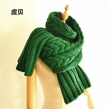 Knitted crochet scarf wrap long shawl thicken winter warm knitting wool solid scarf unisex scarves lovers gifts for men or women
Knitted crochet scarf wrap long shawl thicken winter warm knitting wool solid scarf unisex scarves lovers gifts for men or women