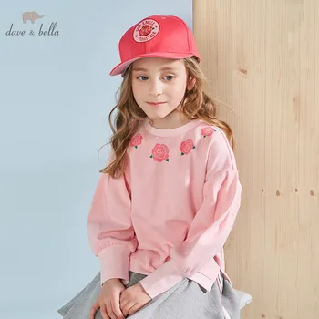 DBK9111 dave bella baby girls spring infant baby fashion t-shirt toddler top 5-13Y children high quality tees floral clothes
DBK9111 dave bella baby girls spring infant baby fashion t-shirt toddler top 5-13Y children high quality tees floral clothes