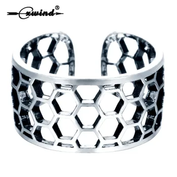 Cxwind Geometric Hexagen Ring Jewelry For Women Vintage Wide Rings Honeycomb Shaped Adjustable Ring Friends Gift Accessories
Cxwind Geometric Hexagen Ring Jewelry For Women Vintage Wide Rings Honeycomb Shaped Adjustable Ring Friends Gift Accessories