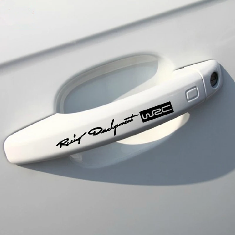 4 x car shape WRC door handle sticker FOR Volkswagen POLO Tiguan Passat Golf EOS Scirocco Bora Lavida Touran car accessories
4 x car shape WRC door handle sticker FOR Volkswagen POLO Tiguan Passat Golf EOS Scirocco Bora Lavida Touran car accessories