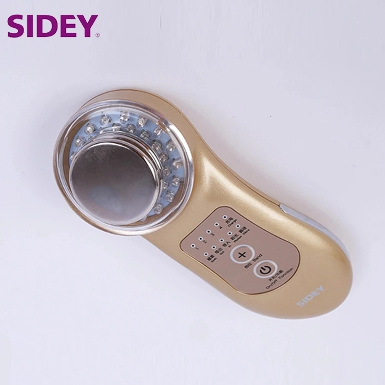SIDEY Home Beauty Device Led Light Therapy Ultrasonic Skin Care Device For Improve Skin Clarity