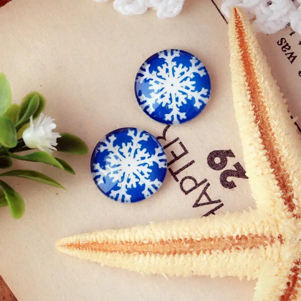 15mm 10pcs Photo Glass Cabochons Art Cameo Set Handmade Bases Settings Snowflake(15CSSF020)
15mm 10pcs Photo Glass Cabochons Art Cameo Set Handmade Bases Settings Snowflake(15CSSF020)
