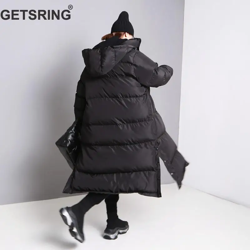 GETSRING Women Winter Coat Thicker Womens Parka Removable Hooded Black Padded Jacket Cotton Parkas Loose Long Winter Jackets New
GETSRING Women Winter Coat Thicker Womens Parka Removable Hooded Black Padded Jacket Cotton Parkas Loose Long Winter Jackets New