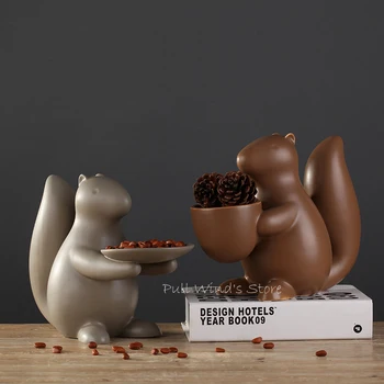 Beautiful rural style squirrel fruit Plates Cute cartoon animals dishs Home Furnishings
Beautiful rural style squirrel fruit Plates Cute cartoon animals dishs Home Furnishings