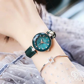 GUOU Fashion Diamond 2019 Wrist watch Leather Strap Luxury Women's Watches Ladies Watch Clock relogio feminino bayan kol saati
GUOU Fashion Diamond 2019 Wrist watch Leather Strap Luxury Women's Watches Ladies Watch Clock relogio feminino bayan kol saati