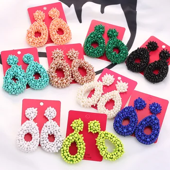 Sehuoran Drop Earrings For Women Statement Earrings Fashion Beads Dangle Statement Earrings Jewelry Weddings Earings Women Gifts
Sehuoran Drop Earrings For Women Statement Earrings Fashion Beads Dangle Statement Earrings Jewelry Weddings Earings Women Gifts