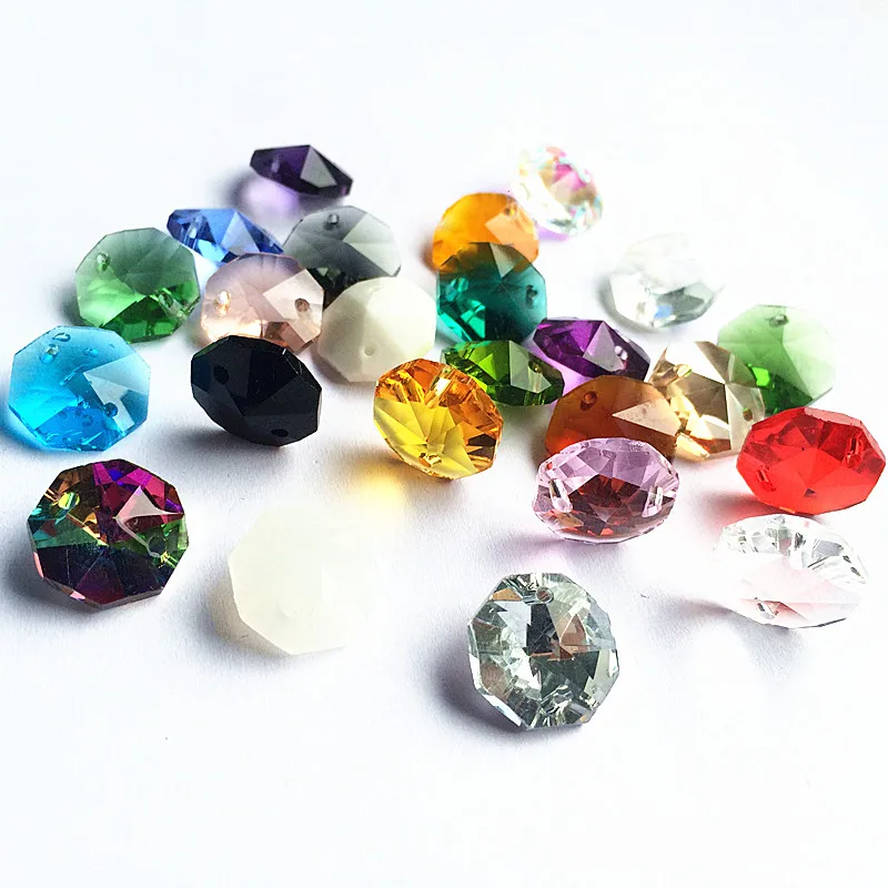 100pcs/lot 14mm mixed colored crystal chandelier beads in 2 holes for chandelier Accessories suncatchers Free Shipping.
100pcs/lot 14mm mixed colored crystal chandelier beads in 2 holes for chandelier Accessories suncatchers Free Shipping.