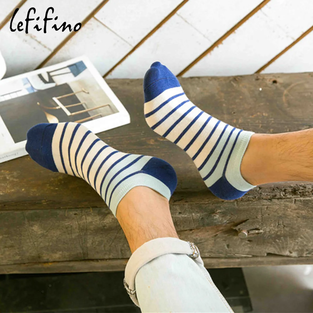 5 Pairs/lot Summer Cotton Men's Socks Stripes Patchwork Low Cut Ankle Socks breathable Comfort No Show Socks Ne69730
5 Pairs/lot Summer Cotton Men's Socks Stripes Patchwork Low Cut Ankle Socks breathable Comfort No Show Socks Ne69730