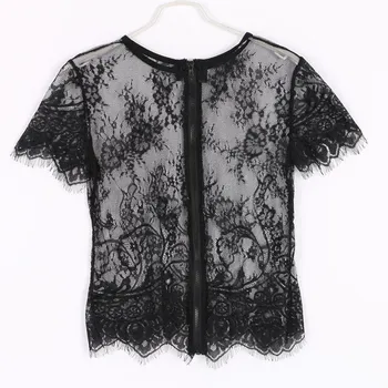 Fashion sexy floral embroidery blouse women lace transparent elegant shirt summer 2018 long sleeve party short hollow out tops
Fashion sexy floral embroidery blouse women lace transparent elegant shirt summer 2018 long sleeve party short hollow out tops