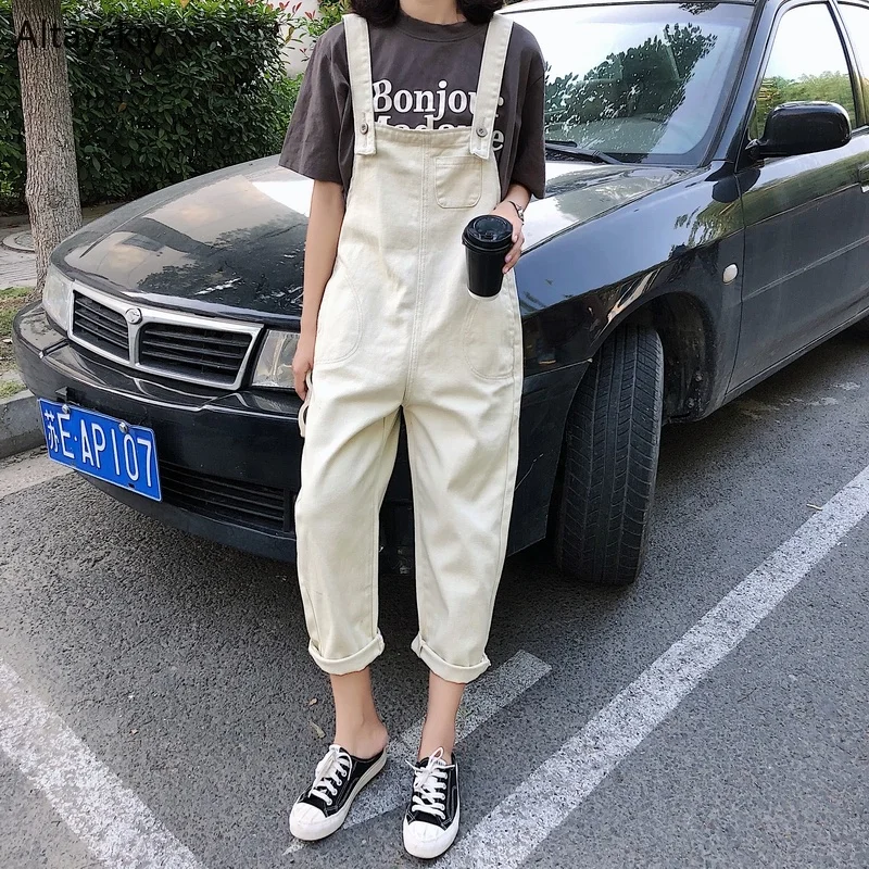 Jumpsuits Women Solid Loose Korean Style Trendy Soft Summer New Breathable Pockets Womens Ankle-Length Chic Leisure Ladies Daily
Jumpsuits Women Solid Loose Korean Style Trendy Soft Summer New Breathable Pockets Womens Ankle-Length Chic Leisure Ladies Daily