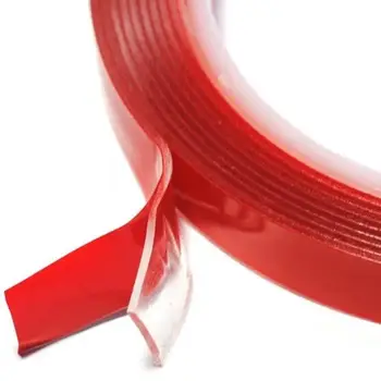 2pcs Transparent Silicone Double Sided Tape Household Wall Adhesive Tapes Car Sticker for Auto Adhesive Tape Sticke 3 Meters
2pcs Transparent Silicone Double Sided Tape Household Wall Adhesive Tapes Car Sticker for Auto Adhesive Tape Sticke 3 Meters