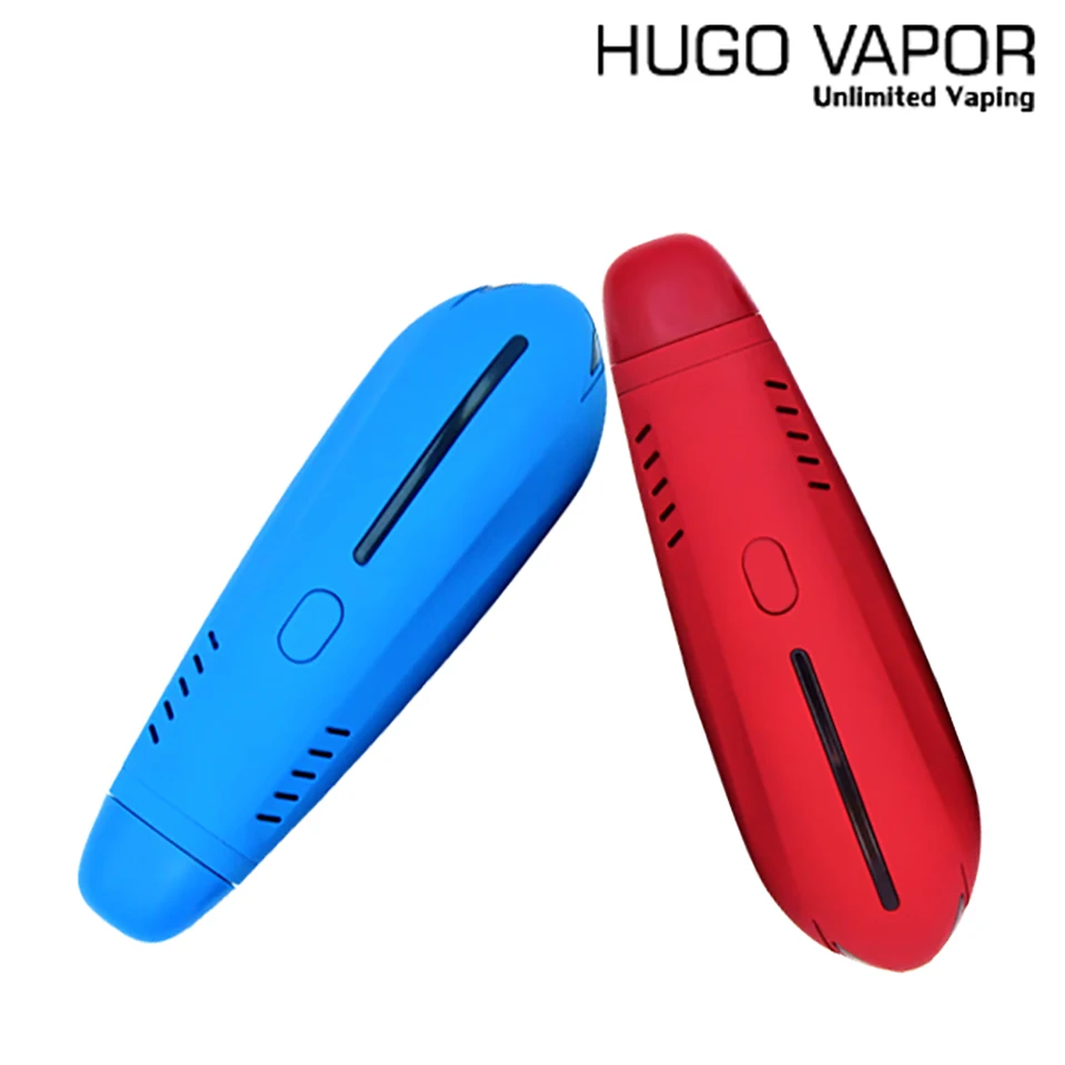 original hugo vapor submarine dry herb vaporizer 2200mah battery Vape TC electronic cigarette kit Pen Ceramic Heating Chamber