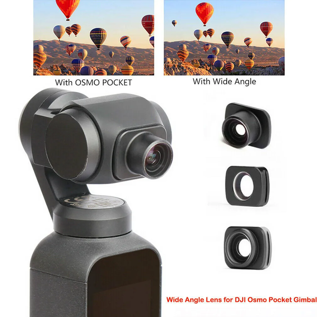 

Mini Portable Wide-angle Camera Lens /Macro Lens For DJI OSMO Pocket Handheld Gimbal Wide Angel Camera Lens Accessories