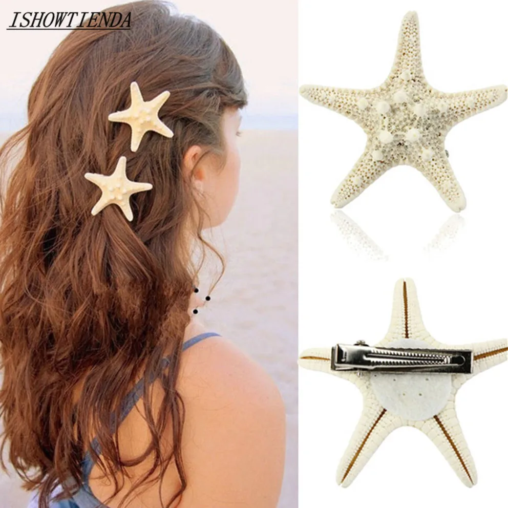 ISHOWTIENDA New Hair Styling Tools Europe Women Lady Girls Pretty Natural Starfish Star Beige Hair Clip Dropshipping Wholesale
ISHOWTIENDA New Hair Styling Tools Europe Women Lady Girls Pretty Natural Starfish Star Beige Hair Clip Dropshipping Wholesale