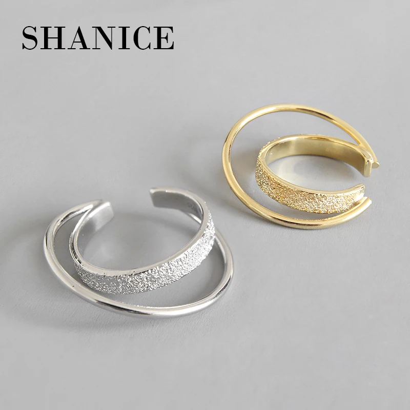 SHANICE 925 Sterling Slive Ring Good Luck Simple Ring Finger Rings for Women Unfitness Double Circle Two Layers Fashion Party
SHANICE 925 Sterling Slive Ring Good Luck Simple Ring Finger Rings for Women Unfitness Double Circle Two Layers Fashion Party