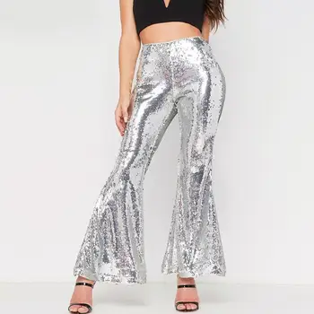 BKLD Women 2018 Autumn Women New Fashion Sequins Pants Club Pants Winter Flare Pant Trousers Winter Clothes Women Bottoms
BKLD Women 2018 Autumn Women New Fashion Sequins Pants Club Pants Winter Flare Pant Trousers Winter Clothes Women Bottoms
