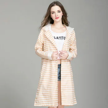 Stylish Stripe Raincoat Hooded Women Outdoor Waterproof Ladies Long Adult Rain Coat Jacket Rainwear Poncho Manteau Femme 50yc78
Stylish Stripe Raincoat Hooded Women Outdoor Waterproof Ladies Long Adult Rain Coat Jacket Rainwear Poncho Manteau Femme 50yc78