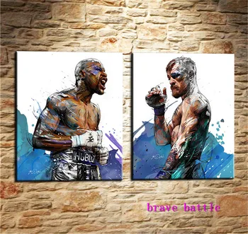 Mayweather Vs McGregor Canvas Painting Living Room Home Decor Modern Mural Art Oil Painting
Mayweather Vs McGregor Canvas Painting Living Room Home Decor Modern Mural Art Oil Painting