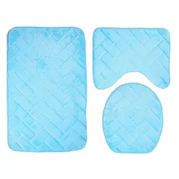 Adeeing 3PCS Pretty Bathroom Mat Set Toilet Cover U-Shape Rug Square Carpet Household Decoration
Adeeing 3PCS Pretty Bathroom Mat Set Toilet Cover U-Shape Rug Square Carpet Household Decoration