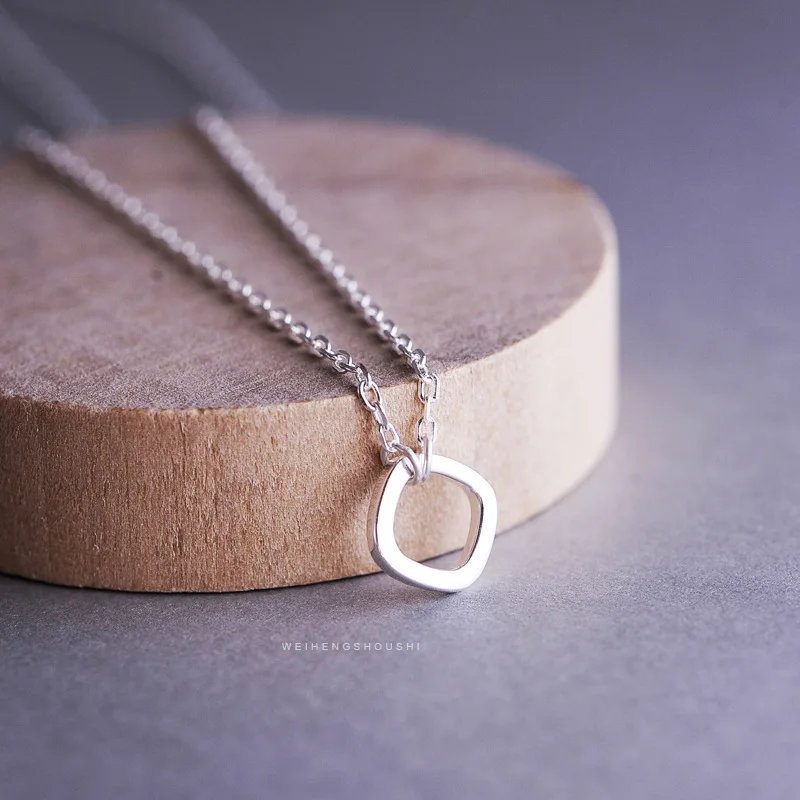 Wholesale 925 Sterling Silver Circle Round Necklaces Pendants&Necklaces Jewelry Collar Colar de Plata
Wholesale 925 Sterling Silver Circle Round Necklaces Pendants&Necklaces Jewelry Collar Colar de Plata