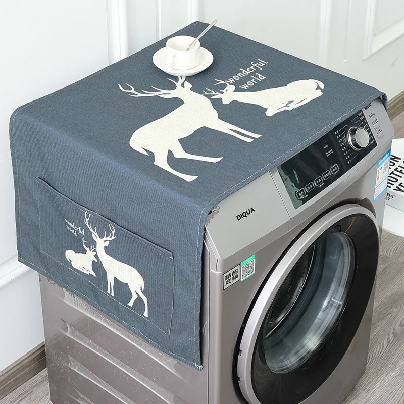 Grace Linen Washing Machine Cover Refrigerator Dust Cover Automatic Washing Machine Covers Home Organization and Storage
Grace Linen Washing Machine Cover Refrigerator Dust Cover Automatic Washing Machine Covers Home Organization and Storage