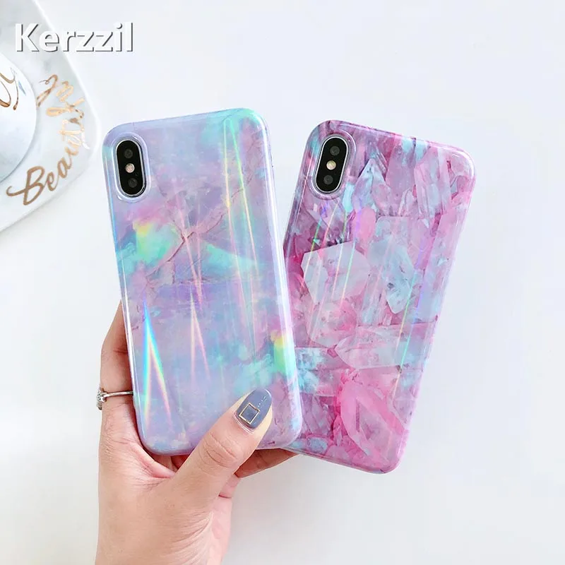 Kerzzil Granite Marble Texture Pattern Phone Cases For iphone X 6 6S Case For iphone 8 7 6S Plus Laser Back Cover Soft IMD Cases
Kerzzil Granite Marble Texture Pattern Phone Cases For iphone X 6 6S Case For iphone 8 7 6S Plus Laser Back Cover Soft IMD Cases