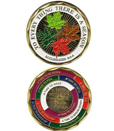 Wholesale custom coin enamel hot sales To Every Thing There Is A Season Challenge Coin custom cheap coin die stamping hl50220
Wholesale custom coin enamel hot sales To Every Thing There Is A Season Challenge Coin custom cheap coin die stamping hl50220