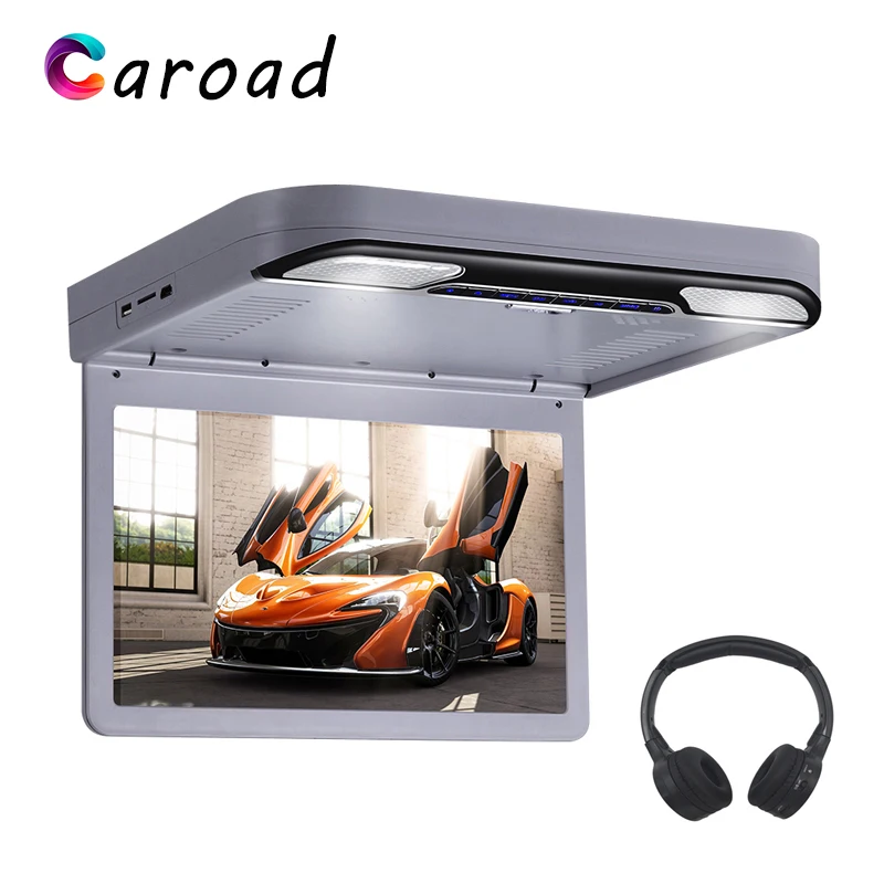 Caroad 13.3 Inch Car Ceiling Monitor Flip Down Screen Roof Mount 1920x1080 DVD Player HDMI/USB/SD/IR/FM Transmitter/Speaker
Caroad 13.3 Inch Car Ceiling Monitor Flip Down Screen Roof Mount 1920x1080 DVD Player HDMI/USB/SD/IR/FM Transmitter/Speaker