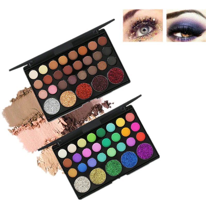 New Natural Fashion Matte Pearl Makeup Eyeshadow Palette Luminous Glitter Eyeshadow Shimmer Cosmetics 29 Colors In One Case Eyes
New Natural Fashion Matte Pearl Makeup Eyeshadow Palette Luminous Glitter Eyeshadow Shimmer Cosmetics 29 Colors In One Case Eyes