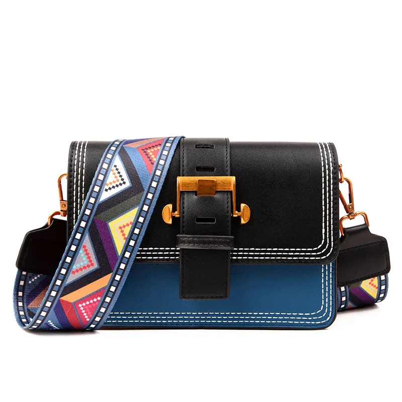 ETONTECK 2018 New Brand Fashion Designer Ladies Shoulder Messenger Bag Women Patchwork Colorful Wide Strap Crossbody Bags
ETONTECK 2018 New Brand Fashion Designer Ladies Shoulder Messenger Bag Women Patchwork Colorful Wide Strap Crossbody Bags