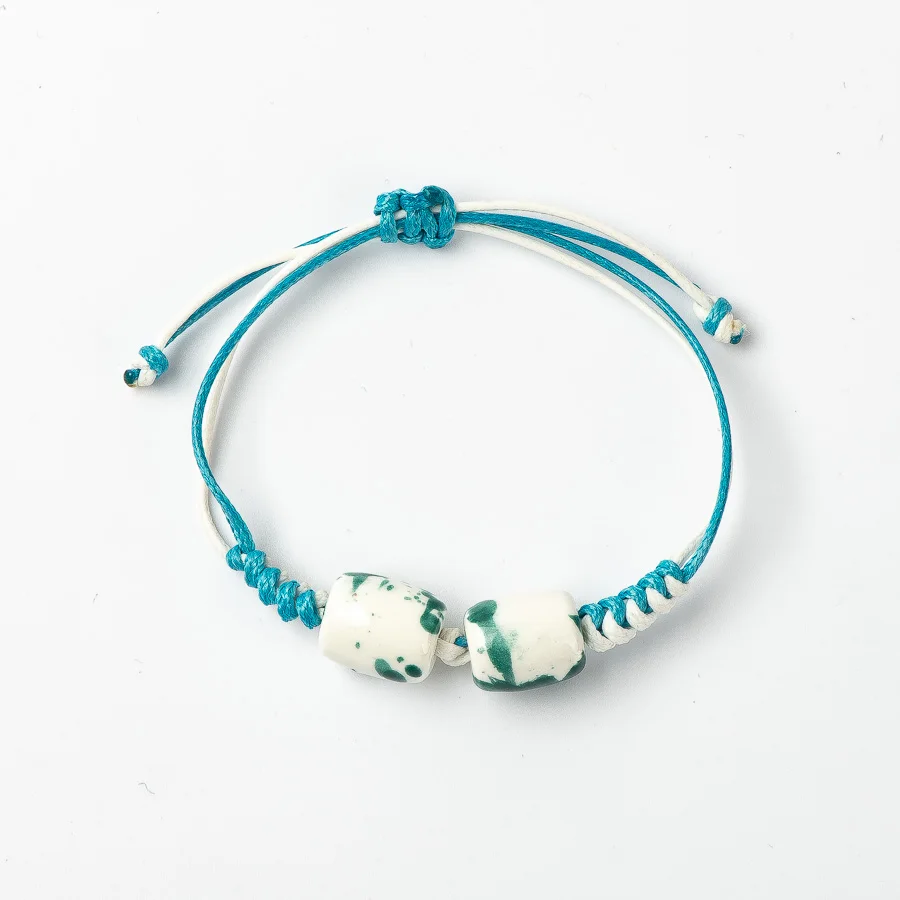 Cylinder-shaped Ceramic Bracelets Hand-made DIY bracelet for girls women wholesale #GY501
Cylinder-shaped Ceramic Bracelets Hand-made DIY bracelet for girls women wholesale #GY501