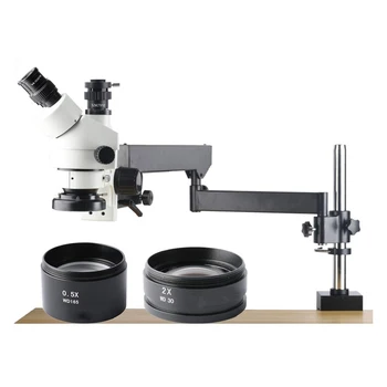 3.5X-90X Trinocular Stereo Micro Scope Mobile Phone Repair Microscope WF10X/20mm Eyepieces 0.5XCTV Camera interface 2019 NEW
3.5X-90X Trinocular Stereo Micro Scope Mobile Phone Repair Microscope WF10X/20mm Eyepieces 0.5XCTV Camera interface 2019 NEW