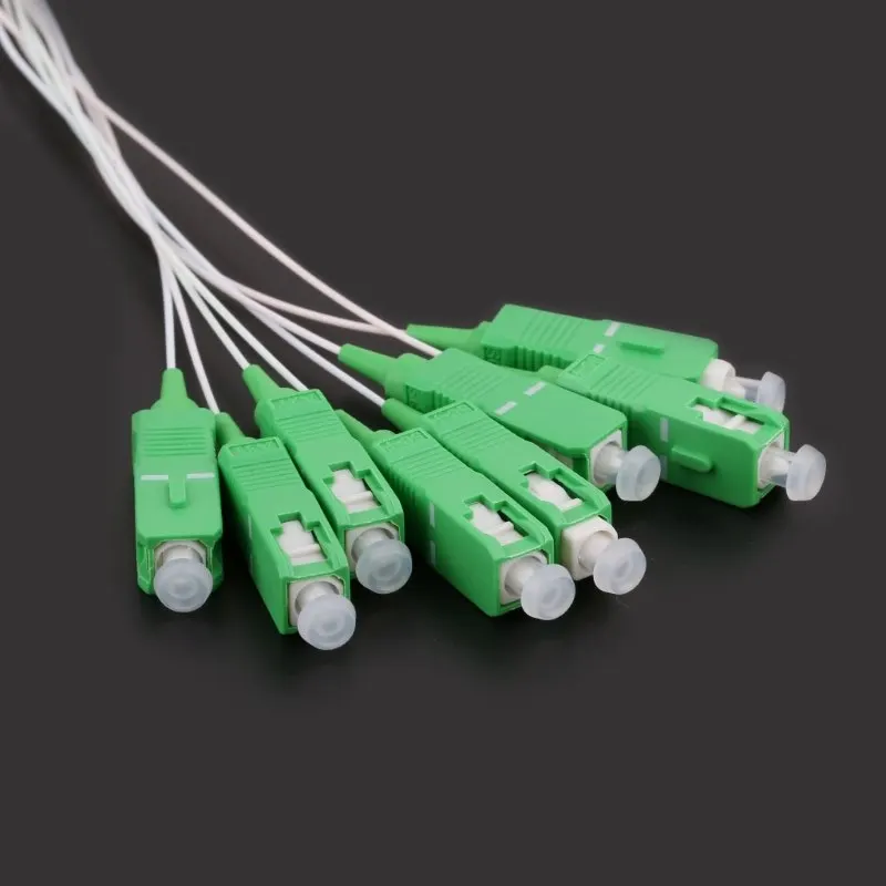 5PCS/ Lot PLC Optical Splitter SC APC 1X8 FTTH Fiber Optic Splitter FBT Optical Coupler
5PCS/ Lot PLC Optical Splitter SC APC 1X8 FTTH Fiber Optic Splitter FBT Optical Coupler